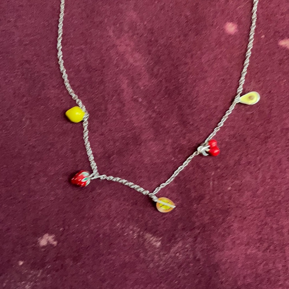 Pura Vida 🍋 🍓 🍊 🍒 🥑 summer choker